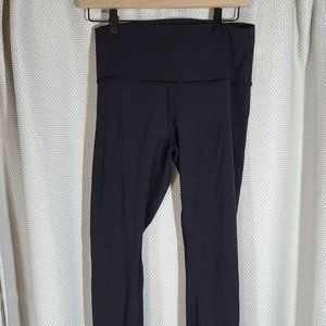 Lululemon Wunder Under High-Rise Tight 25" *Full-On Luxtreme Size 10 Black EUC